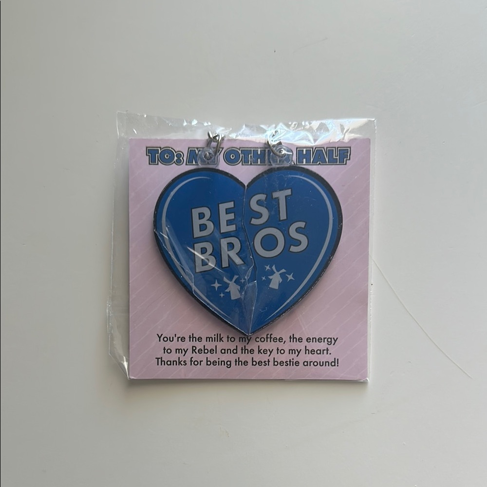Unwrapped NEW Best Bros DUTCH BROS Keychain Set